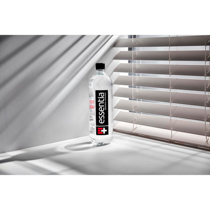 Essentia Ionized Alkaline Water 9.5 pH - Electrolyte Enhanced Purified Hydration, 12 Pack of 1L Bottles
