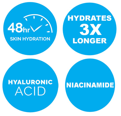 Cetaphil Optimal Hydration Daily Glow Face Cream for Women, 48Hr Hydration with Hyaluronic Acid & Niacinamide, Face Moisturizer for Sensitive Dehydrated Skin, Dermatologist Recommended, 48g - Available at All In One Marketplace Canada