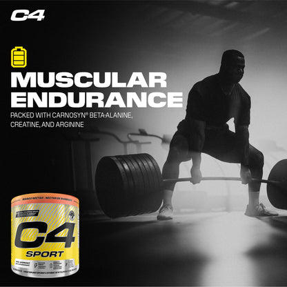 Cellucor C4 Sport Pre Workout Powder - Preworkout Energy with Creatine, Beta-Alanine, and 135mg Caffeine - NSF Certified for Sport - Mango Nectar, 30 Servings