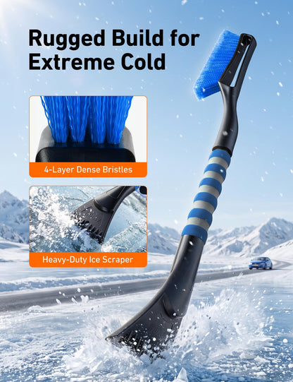 AstroAI 27" 2-in-1 Detachable Snow Brush & Ice Scrapers for Car Windshield 🍁 All In One Marketplace Canada