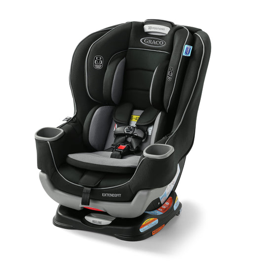 Graco Extend2Fit Convertible Car Seat, 2-in-1 Forward & Rear-Facing Baby Car Seat, 1.8-30 kg (4-65 lb), Titus