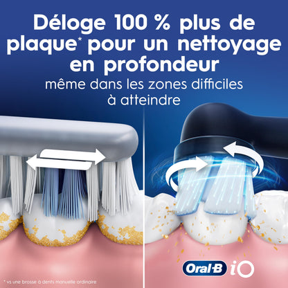 Oral-B iO Series 5 Limited Electric Toothbrush with (3) Brush Head, Rechargeable, Black Oral-B