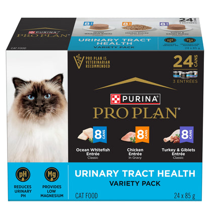 Purina Pro Plan Focus Adult Urinary Tract Health Formula Canned Cat Food - 3 oz. Cans (Pack of 24) 🍁 All In One Marketplace Canada