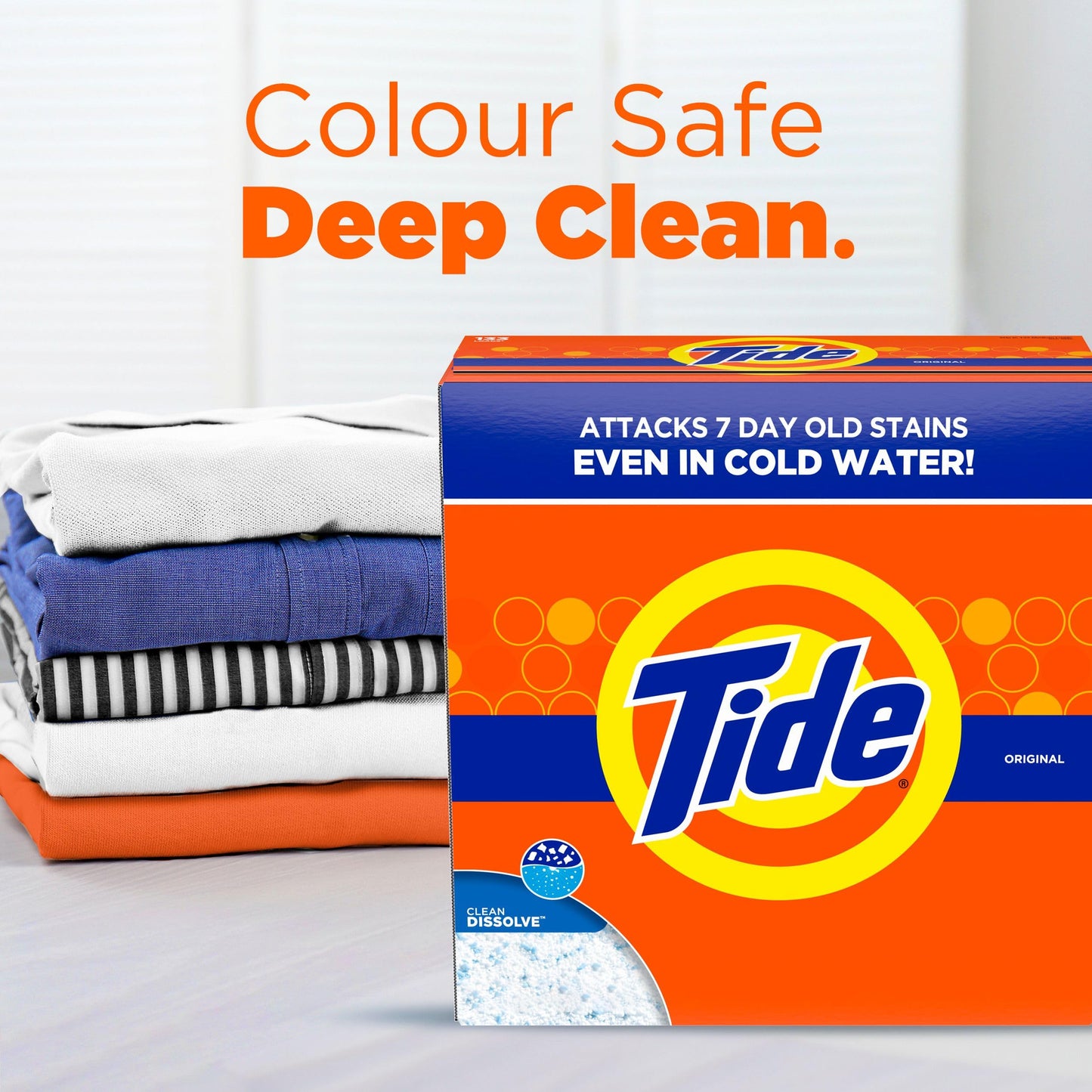 Tide Powder Laundry Detergent, Original Scent, 133 Loads, 4.2 kg - Available at All In One Marketplace Canada