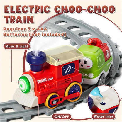 Dimoarch Electric Train Set for Toddlers 1 2 3 4 Year Old Boy Girl 🍁 All In One Marketplace Canada