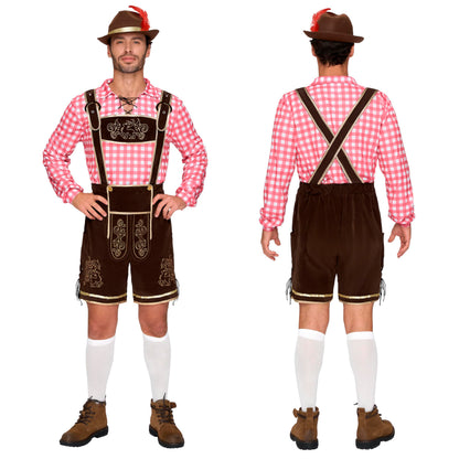 Spooktacular Creations Bavarian Oktoberfest Costume Lederhosen Men-L 🍁 All In One Marketplace Canada