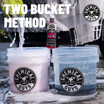 Chemical Guys Cyclone Dirt Trap Car Wash Bucket Insert, Removes Dirt and Debris While You Wash (Black) 12" Diameter, Pack of 2 🍁 All In One Marketplace Canada