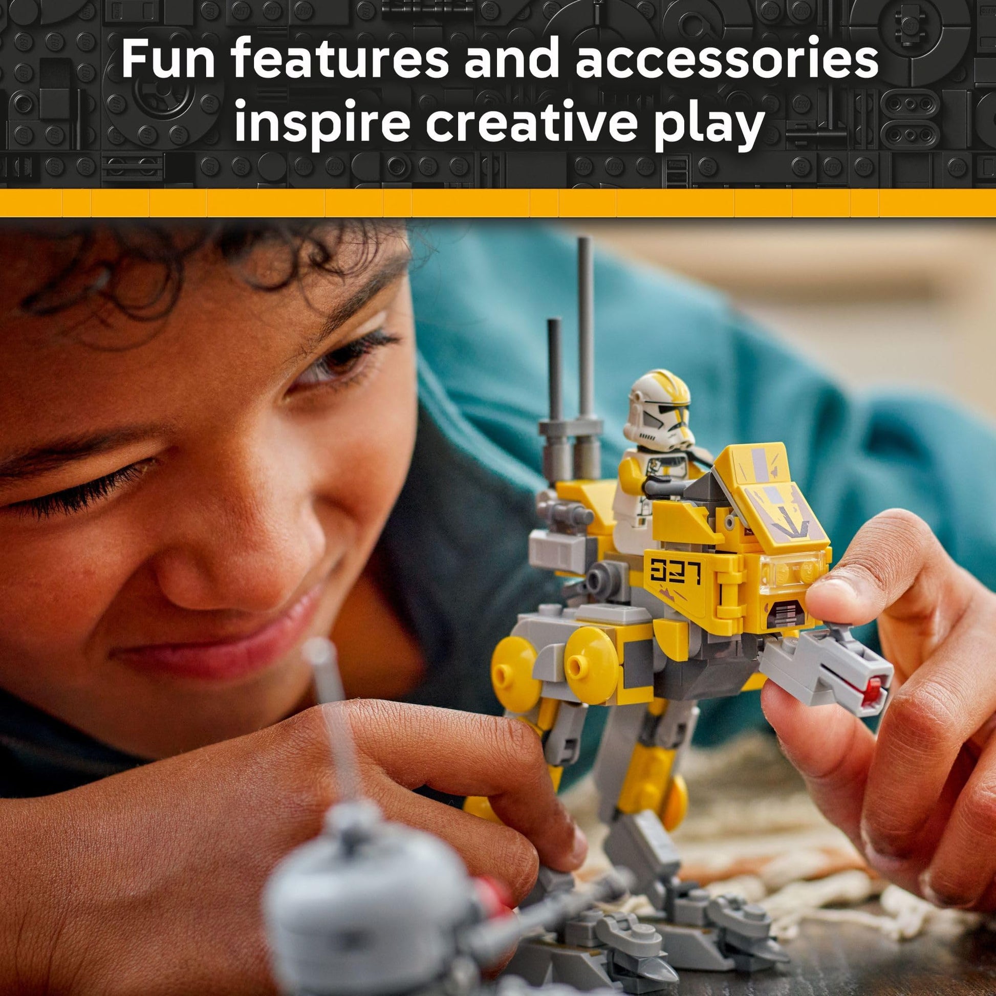 LEGO Star Wars 327th Star Corps Clone Troopers Battle Pack Building Toy - Pretend Play Set for Boys & Girls, Ages 7+ - Collectible Model Kit & Kids Room Decor - Gift Idea for Birthdays - 75431 LEGO