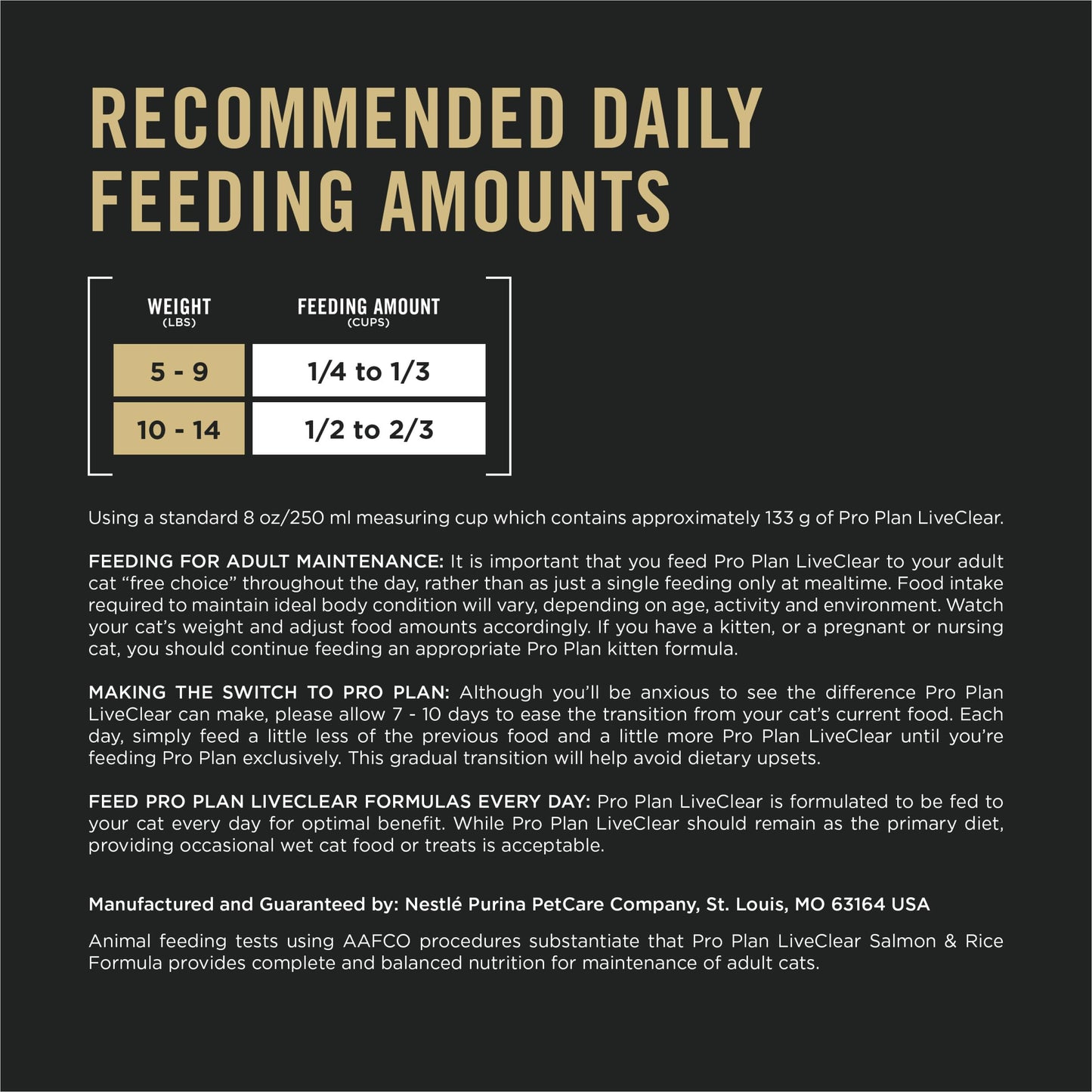 Purina Pro Plan LiveClear Allergen Reducing Dry Cat Food, Salmon & Rice 7.26kg 🍁 All In One Marketplace Canada