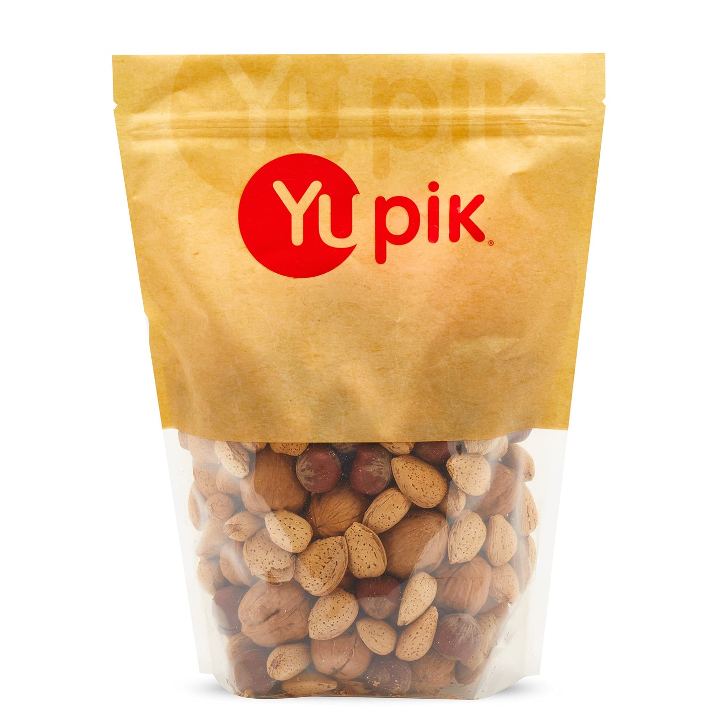 Yupik Mixed Nuts In Shell, 1kg, A Blend of Walnuts, Hazelnuts & Almonds, Raw, Vegan, Kosher, Gluten Free, Salt Free, Cholesterol Free, High in Fiber 🍁 All In One Marketplace Canada