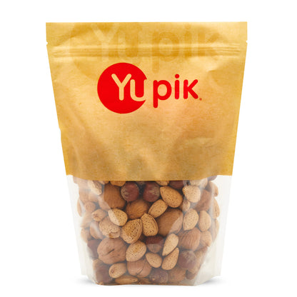 Yupik Mixed Nuts In Shell, 1kg, A Blend of Walnuts, Hazelnuts & Almonds, Raw, Vegan, Kosher, Gluten Free, Salt Free, Cholesterol Free, High in Fiber 🍁 All In One Marketplace Canada