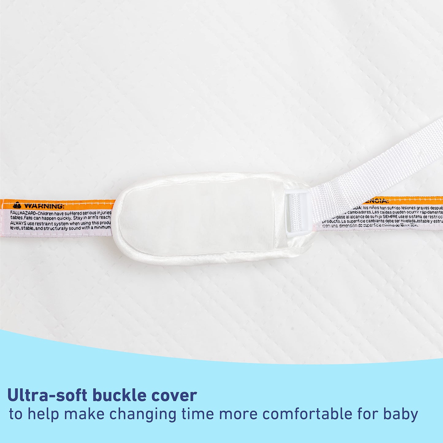 Graco Premium Contoured Changing Pad – GREENGUARD Gold Certified, Water-Resistant, Ultra-Soft Buckle Cover, Contoured Baby Changing Pad, Fits Most Standard-Size Changing Toppers, Non-Skid Bottom 🍁 All In One Marketplace Canada