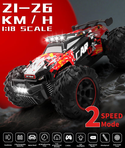 Remote Control Car 1:18 Scale 26 KM/H Off-Road Monster Truck 🍁 All In One Marketplace Canada