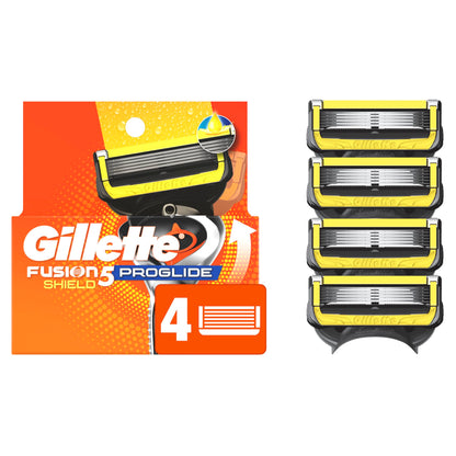 Gillette Fusion Proshield Men's Razor Blade Refills, 4-Count