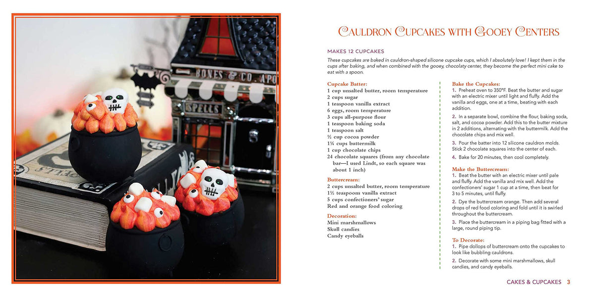 Cuisine effrayante : 80 recettes d'Halloween amusantes pour les fantômes, goules, vampires, citrouilles, sorcières, zombies et plus encore