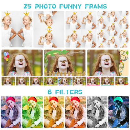 ARNSSIEN Kids Camera with Video,180°Flip Lens,2.4" Selfie Camera for Kids 🍁 All In One Marketplace Canada