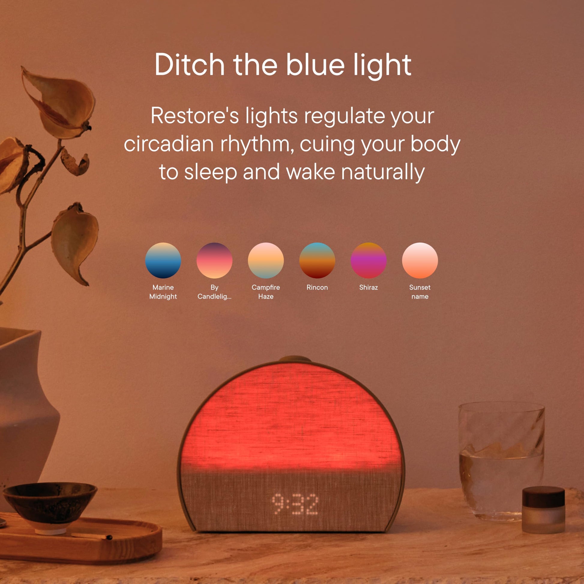 Hatch Restore 3 Sunrise Alarm Clock, Sound Machine, Smart Light (Putty) - White Noise, Screen-Free Sleep Routine - Available at All In One Marketplace Canada