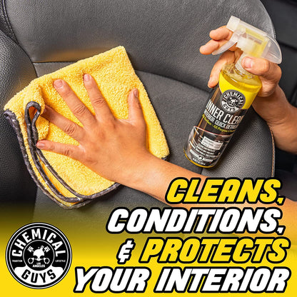 Chemical Guys InnerClean Interior Quick Detailer and Protectant, Safe for Cars, Trucks, SUVs, Motorcycles, RVs & More, 473 ml (2 Pack) 🍁 All In One Marketplace Canada