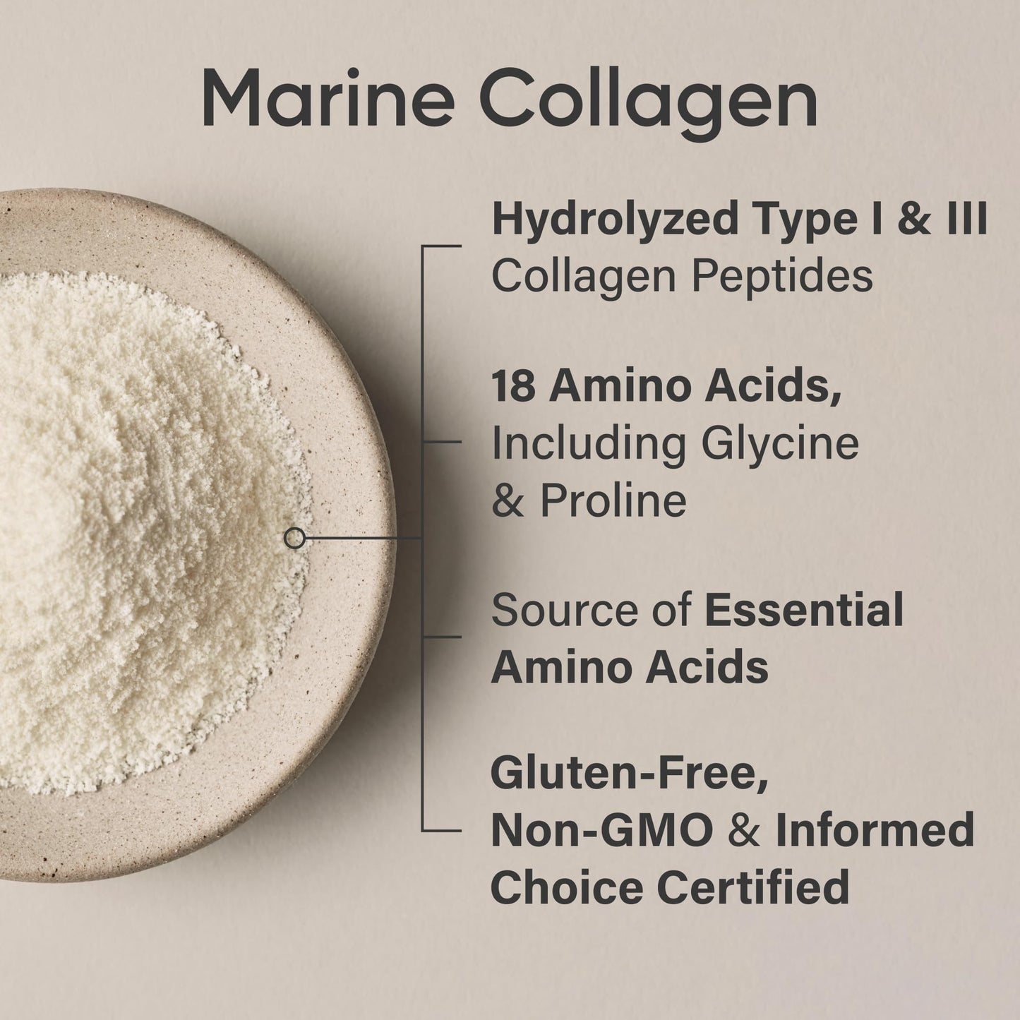 Sports Research® Marine Collagen Peptides Powder - Sourced from Wild-Caught Fish, Pescatarian Friendly, Keto Certified & Non-GMO Verified - Easy to Mix in Water or Juice! (34 Servings) - Available at All In One Marketplace Canada