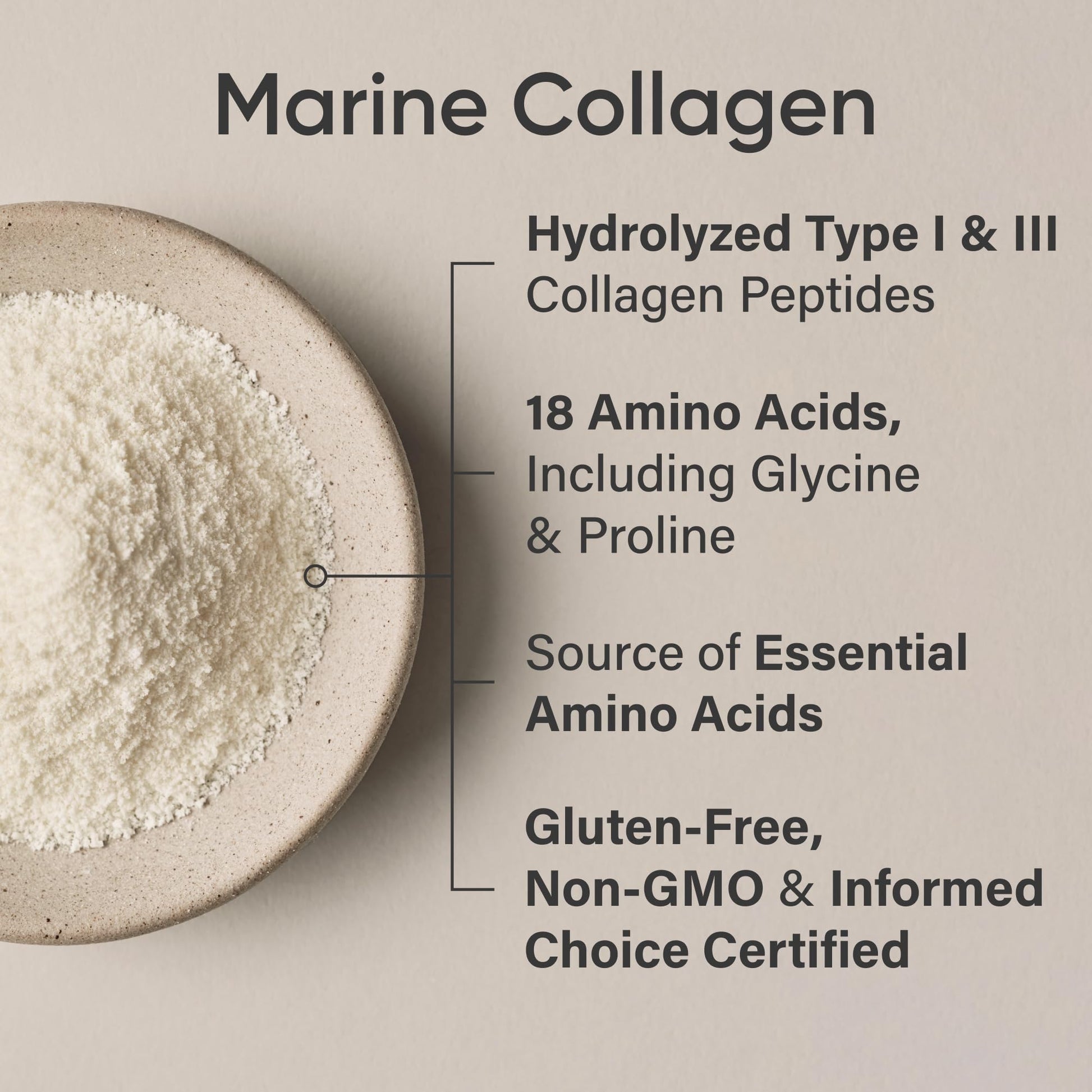 Sports Research® Marine Collagen Peptides Powder - Sourced from Wild-Caught Fish, Pescatarian Friendly, Keto Certified & Non-GMO Verified - Easy to Mix in Water or Juice! (34 Servings) - Available at All In One Marketplace Canada