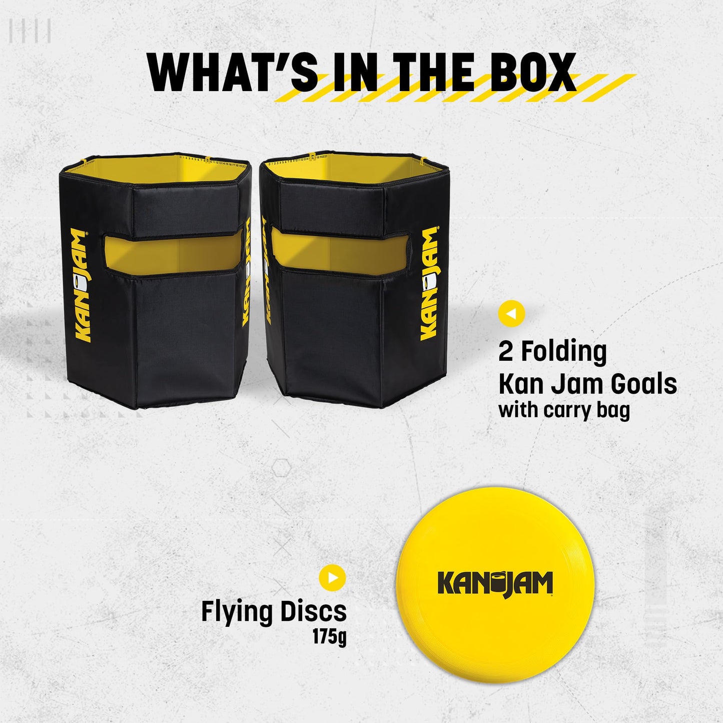Kan Jam Travel - Foldable Outdoor Disc Toss Game for The Back Yard, Beach, Park, Tailgates, and More 🍁 All In One Marketplace Canada