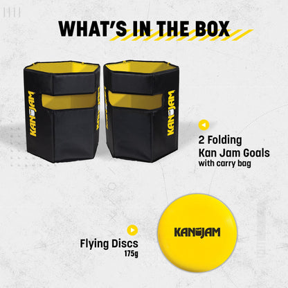 Kan Jam Travel - Foldable Outdoor Disc Toss Game for The Back Yard, Beach, Park, Tailgates, and More 🍁 All In One Marketplace Canada