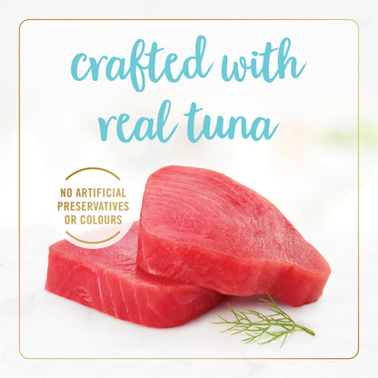 Fancy Feast Grilled Wet Cat Food, Tuna Feast - 85 g Can (24 Pack) Fancy Feast