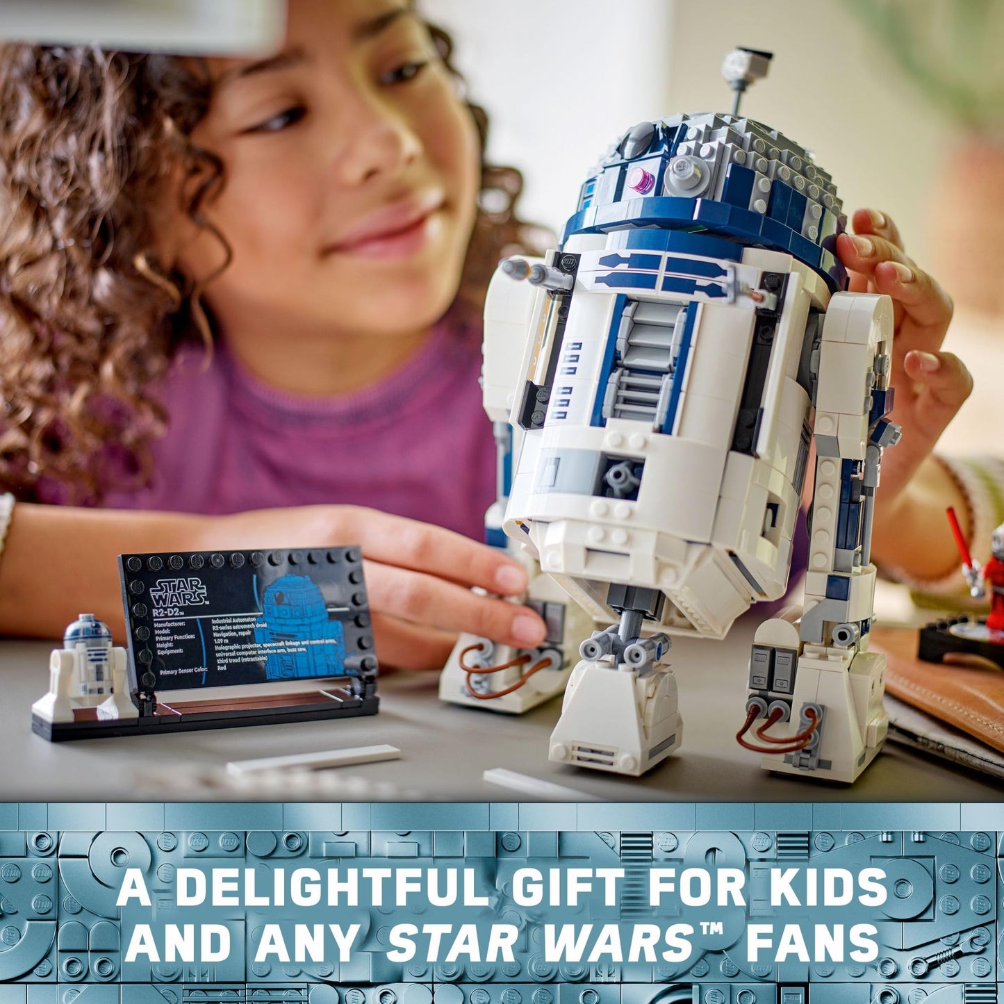 LEGO Star Wars R2-D2 Building Toy Set - Play or Display Star Wars Toy for Boys & Girls, Ages 10+ - Gift Ideas for Kids & Fans - Includes 25th Anniversary Darth Malak Minifigure - 75379 - Available at All In One Marketplace Canada