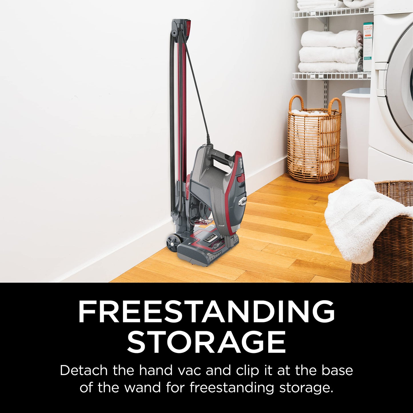 Shark HV370C Rocket Pro Corded Stick Vacuum, Removable Hand Vacuum, Advanced Swivel Steering, XL Cup, Crevice Tool, Upholstery Tool & Anti-Allergen Dust Brush, Comet Red (Canadian Version) 🍁 All In One Marketplace Canada