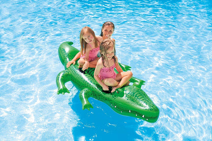 Intex Giant Gator Ride-On, 80" X 45", for Ages 3+