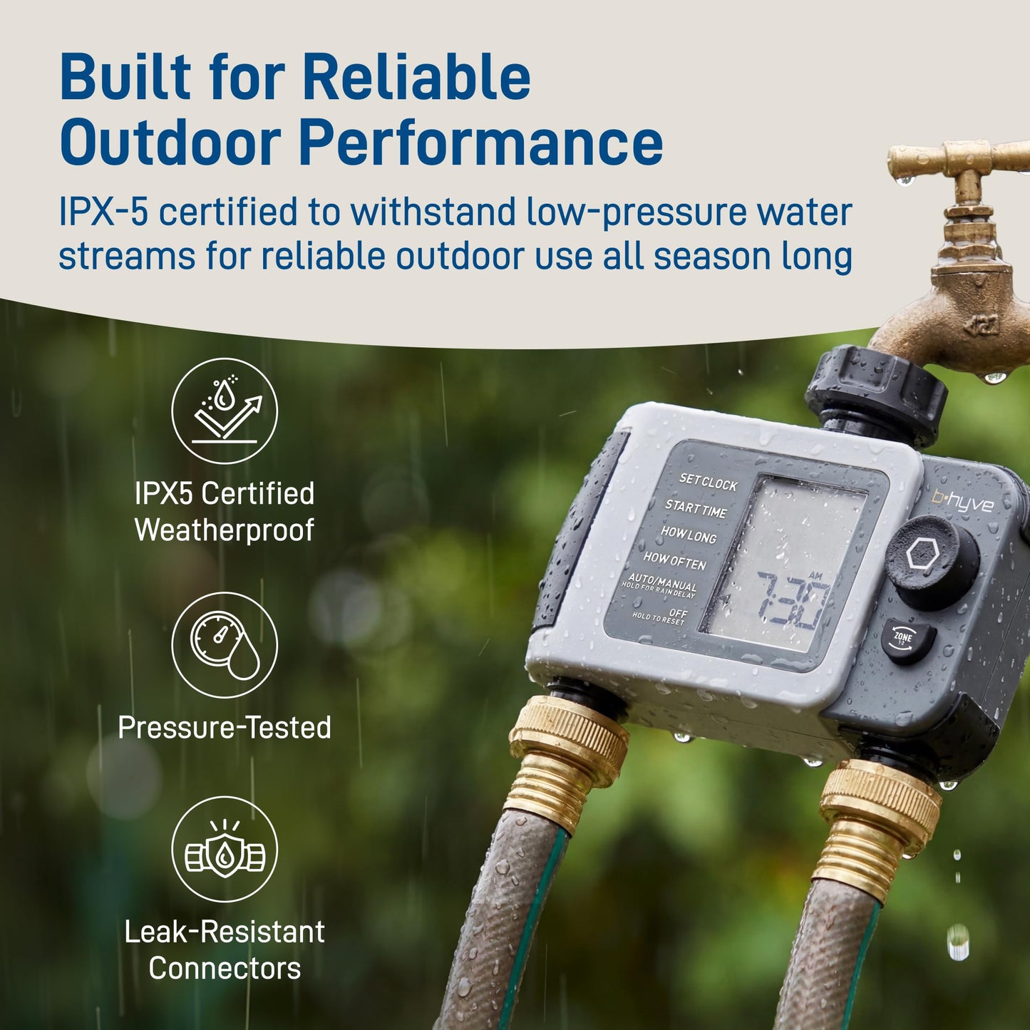 Orbit 24632 B-hyve XD 2-Port Smart Hose Watering Timer Orbit