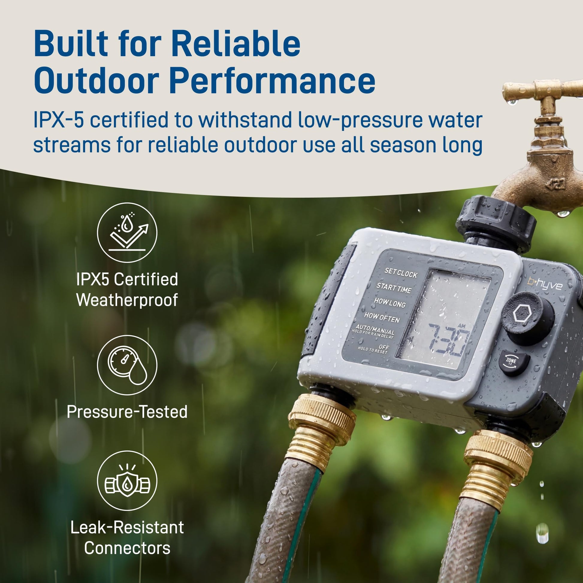 Orbit 24632 B-hyve XD 2-Port Smart Hose Watering Timer Orbit
