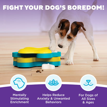 Outward Hound Nina Ottosson Dog Tornado Dog Toy Treat Puzzle, 9.8" 🍁 All In One Marketplace Canada