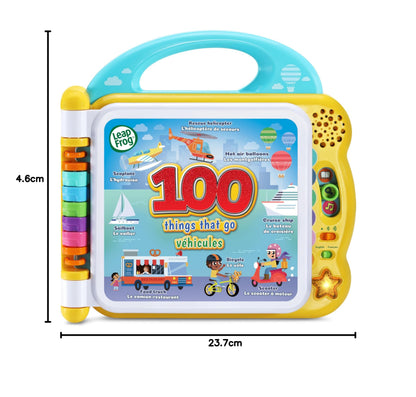 LeapFrog 100 Things That Go Book (Bilingual English-French)