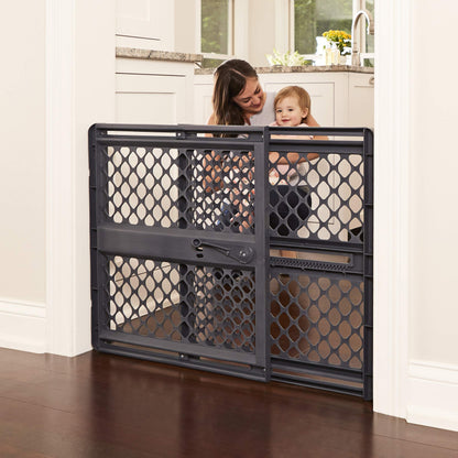 North States Industries North States Classic Supergate, Charcoal Grey