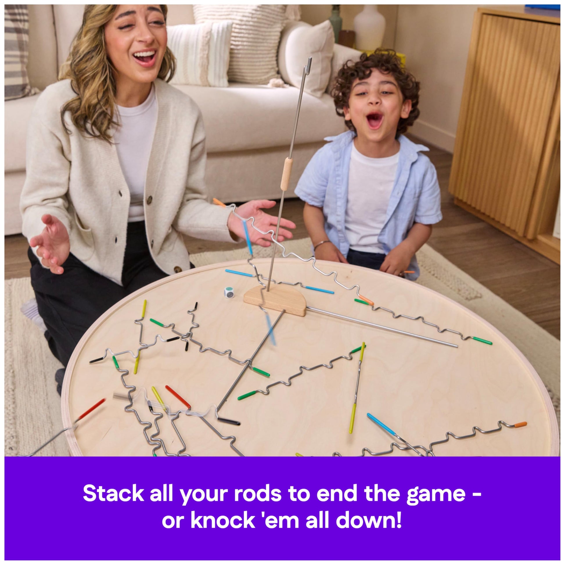 Spin Master Games, Suspend, A Balancing Family Game of Tricky Hangs & Steady Hands, Family Game Night, Learning Toy, 1-4 Players, for Ages 6 & Up Spin Master Games