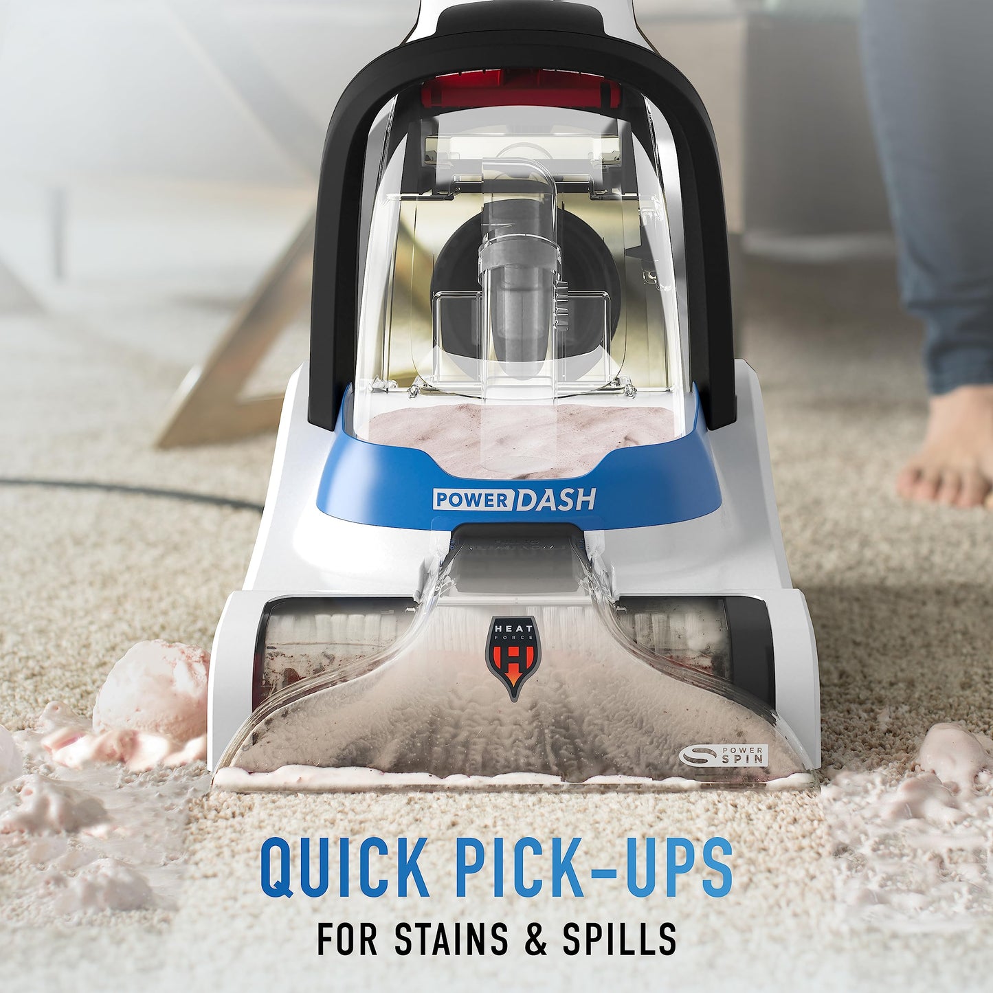 Hoover PowerDash Pet Compact Carpet Cleaner, Shampooer Machine, Lightweight, FH50700 - Available at All In One Marketplace Canada