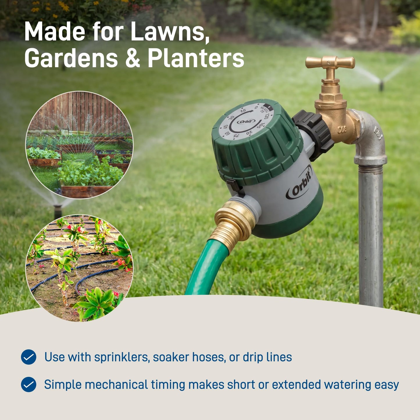 Orbit Sunmate 62034 Mechanical Watering Timer - Available at All In One Marketplace Canada