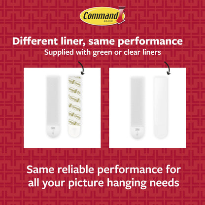 Command White Picture Hanging Strips, Indoor Use (PH211-32NA) Command