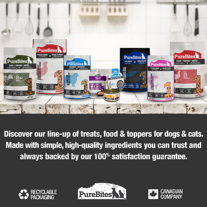 PureBites 1Pb470Bl Beef Liver For Dogs, 16.6Oz / 470G - Super Value Size, (Package May Vary) 🍁 All In One Marketplace Canada