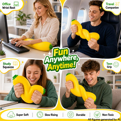 18In Banana Squishy, Jumbo Squishy Banana Giant Big Realistic Banana Moldable,Desktop Decorations,Great for Fun Party Favors Birthday Christmas White Elephant Gifts 🍁 All In One Marketplace Canada