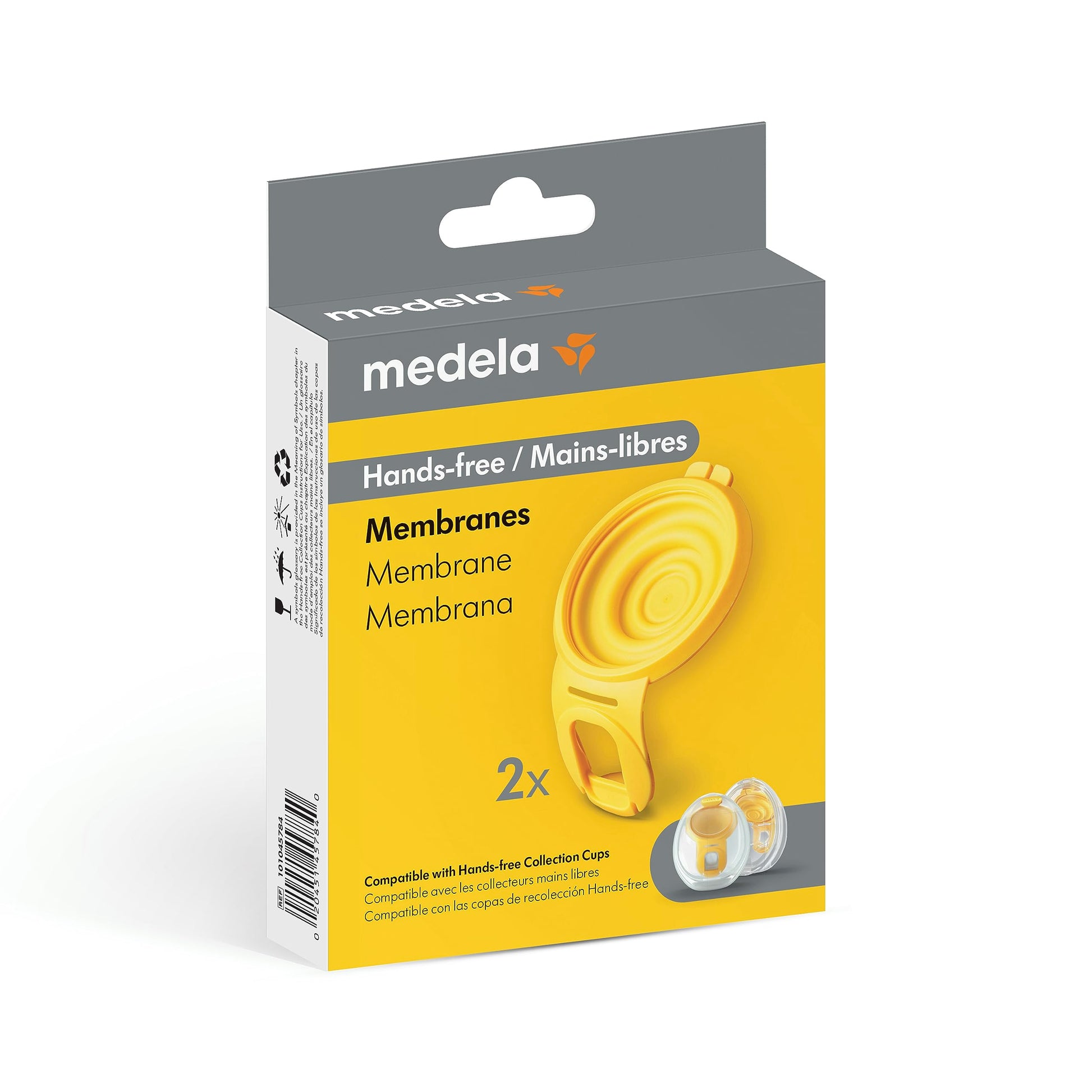 Medela Membranes for Hands-Free Pumps Collection Cups | 2Ct Medela