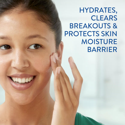 Cetaphil Gentle Clear Acne Moisturizer With Salicylic Acid | Hydrating Face Moisturizer Treats Sensitive Acne Prone Skin | Fragrance-Free | Non-Comedogenic | Dermatologist Recommended - Available at All In One Marketplace Canada