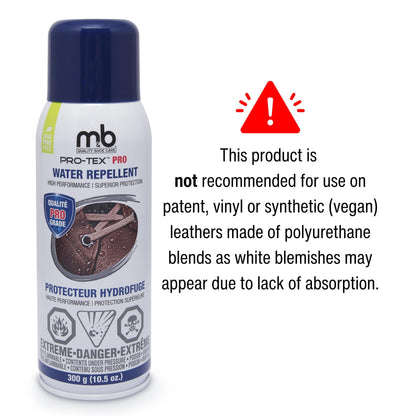 MONEYSWORTH & BEST PRO GRADE WATER REPELLENT, PFAS FREE (previously called NANO), FOR FOOTWEAR, APPAREL & ACCESSORIES, 300g / 10.5oz, MADE IN CANADA