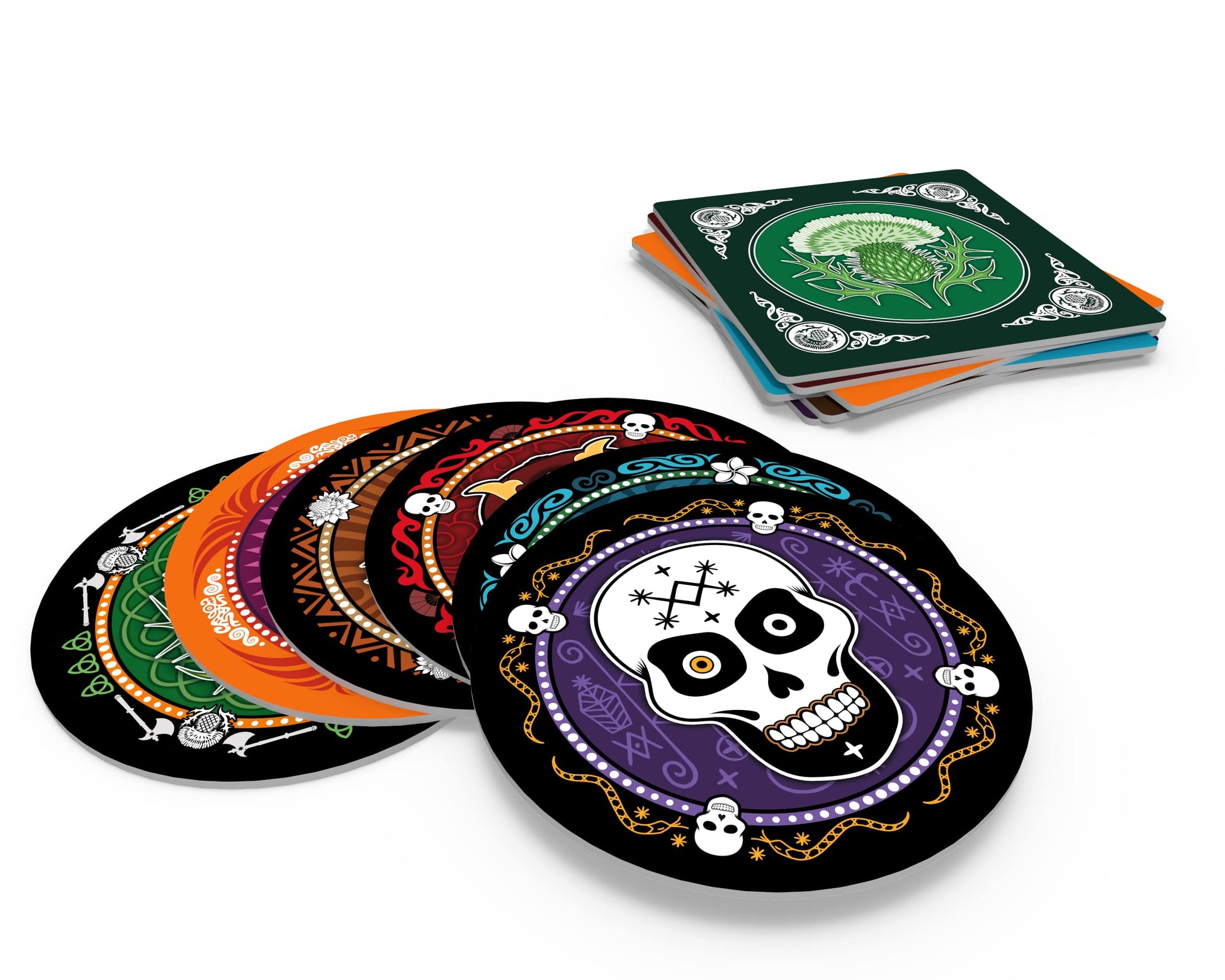 Skull (Bilingual French/English Version) - A Game by Asmodee Asmodee Editions, Space Cowboys