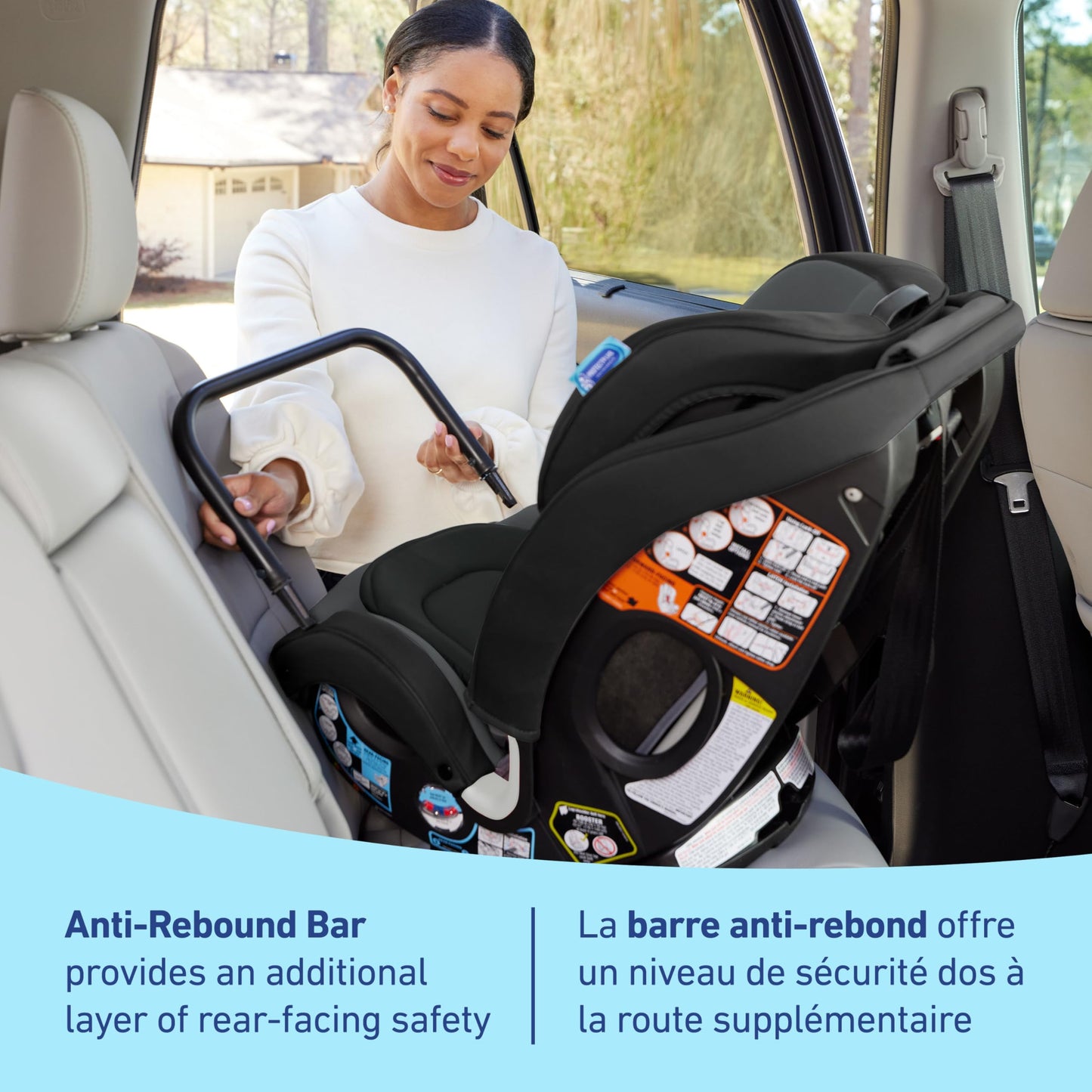 Graco SlimFit3 LX 3-in-1 Car Seat ft. Anti-Rebound Bar, Baby to Big Kid Car Seat, 2.2-45 kg (4-100 lb), Gotham Graco