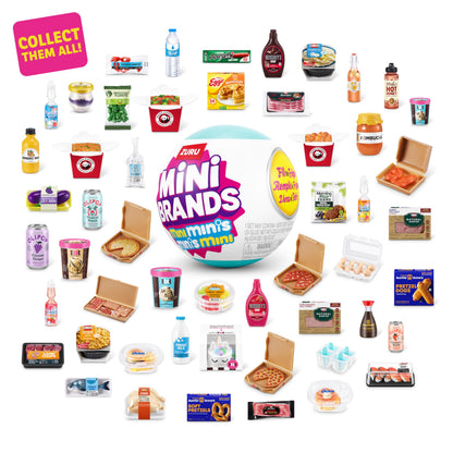 Mini Brands Fill The Fridge Mini Minis Series 1 Capsule by ZURU, Collectible Miniature Toy, 🍁 All In One Marketplace Canada