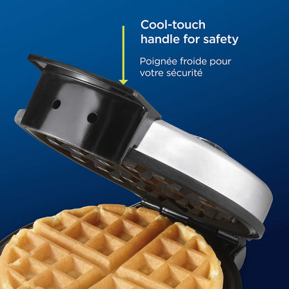Oster Belgian Waffle Maker, 8", Stainless Steel Oster