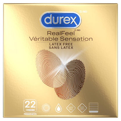 DUREX® CONDOM - RealFeel® non-latex 22 ct