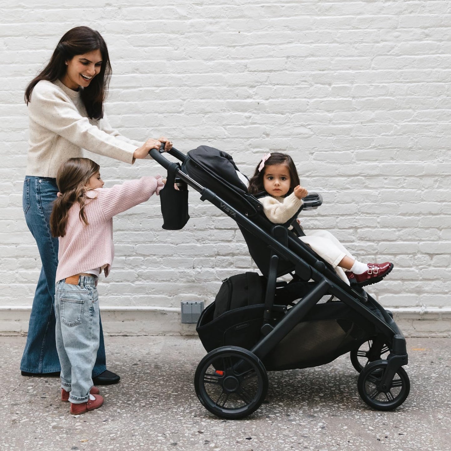 UPPAbaby Carry-All Parent Organizer/Fits on Vista, Cruz, Minu, Minu Duo, G-Series Strollers/Secure Zippered Pocket + Beverage Compartments UPPAbaby